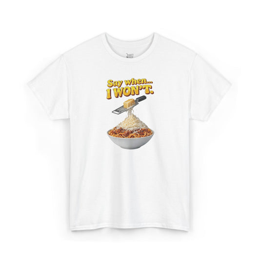 Say when... I won't tee